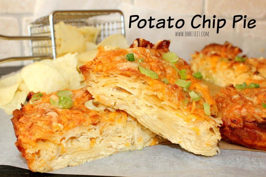 Potato Chip Pie! Oh Bite It