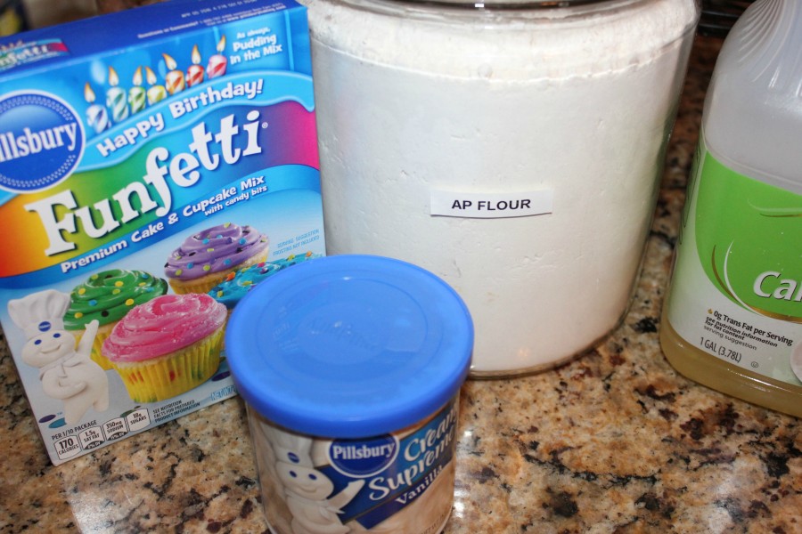 Deep Fried Cake Batter! Oh Bite It