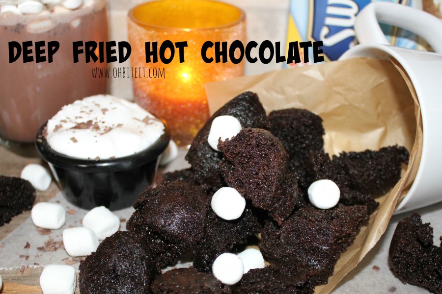 Deep Fried Hot Chocolate! Oh Bite It