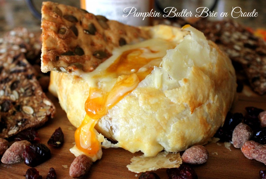 Pumpkin Butter Brie en Croute! Oh Bite It