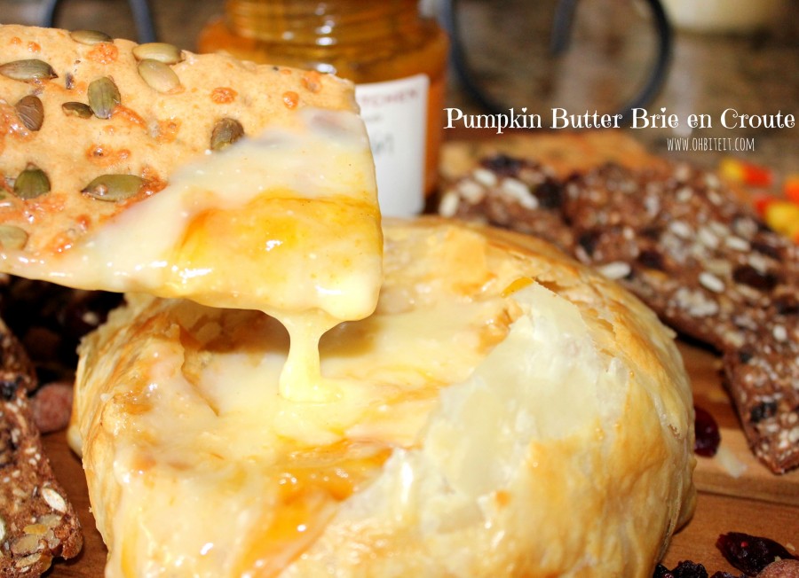 Pumpkin Butter Brie en Croute! Oh Bite It