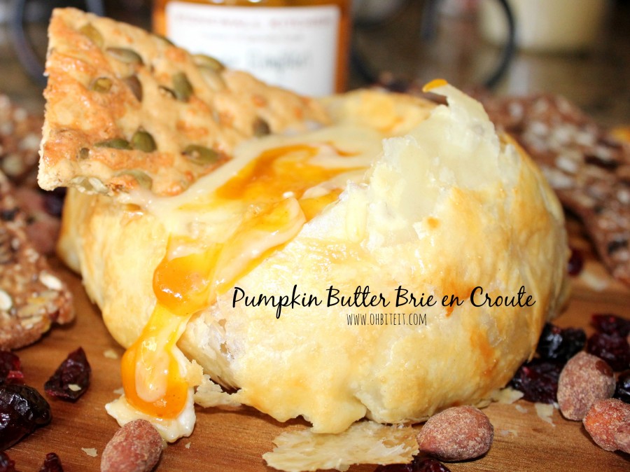 Pumpkin Butter Brie en Croute! Oh Bite It