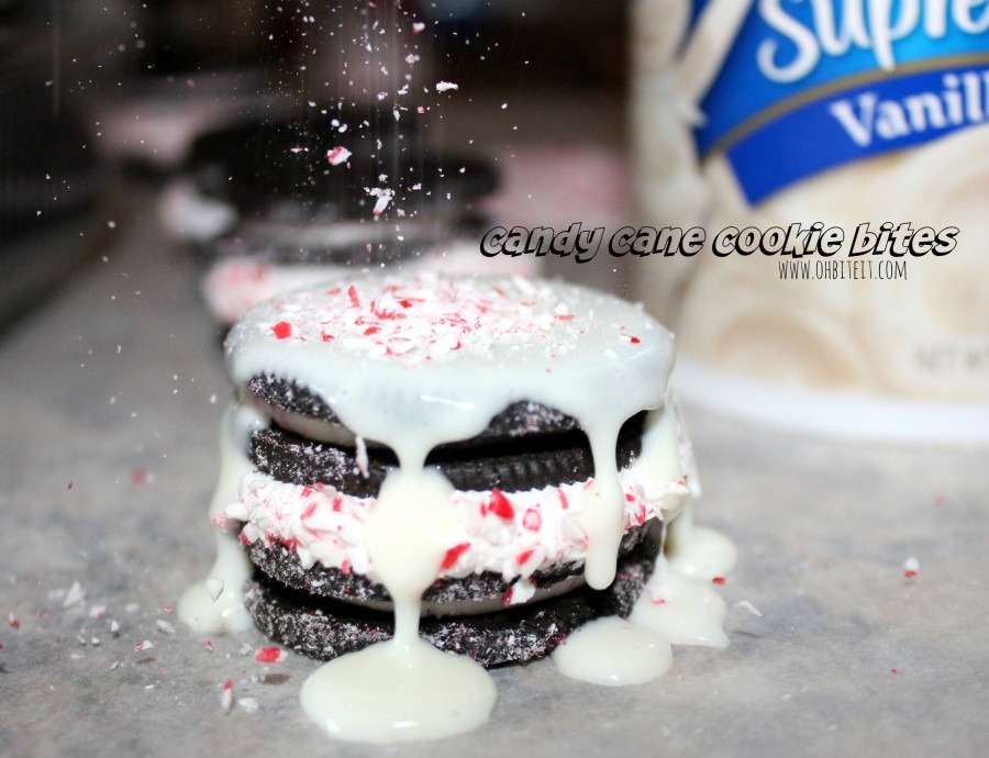 Candy Cane Cookie Bites! Oh Bite It