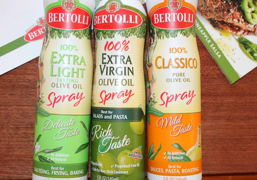 Bertolli Extra Virgin Olive Oil Spray (for one of you) ..and Lemon