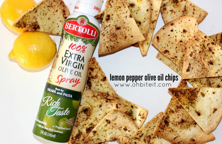 Bertolli Extra Virgin Olive Oil Spray (for one of you) ..and Lemon