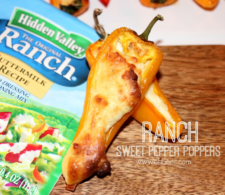 Ranch Sweet Pepper Poppers! Oh Bite It