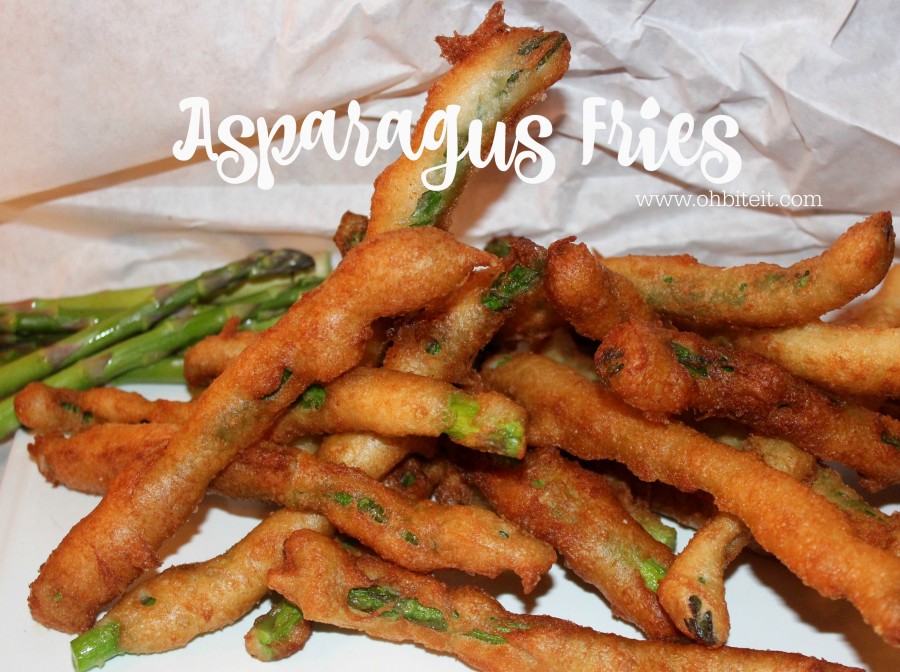 Asparagus Fries! Oh Bite It