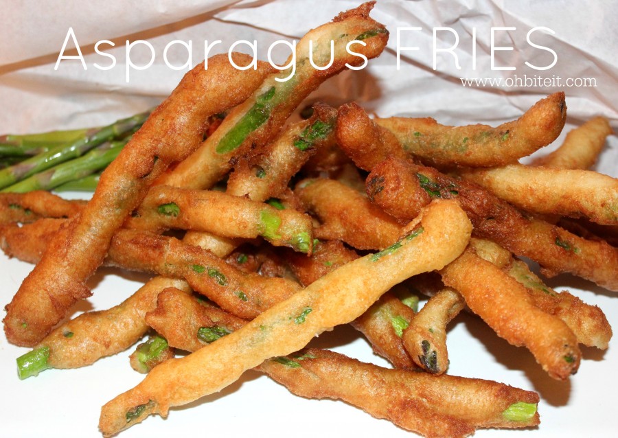 Asparagus Fries! Oh Bite It