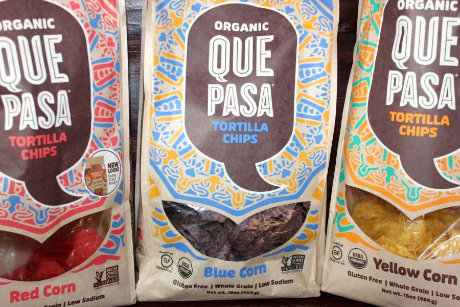 Que Pasa Tortilla CHIPS! Oh Bite It