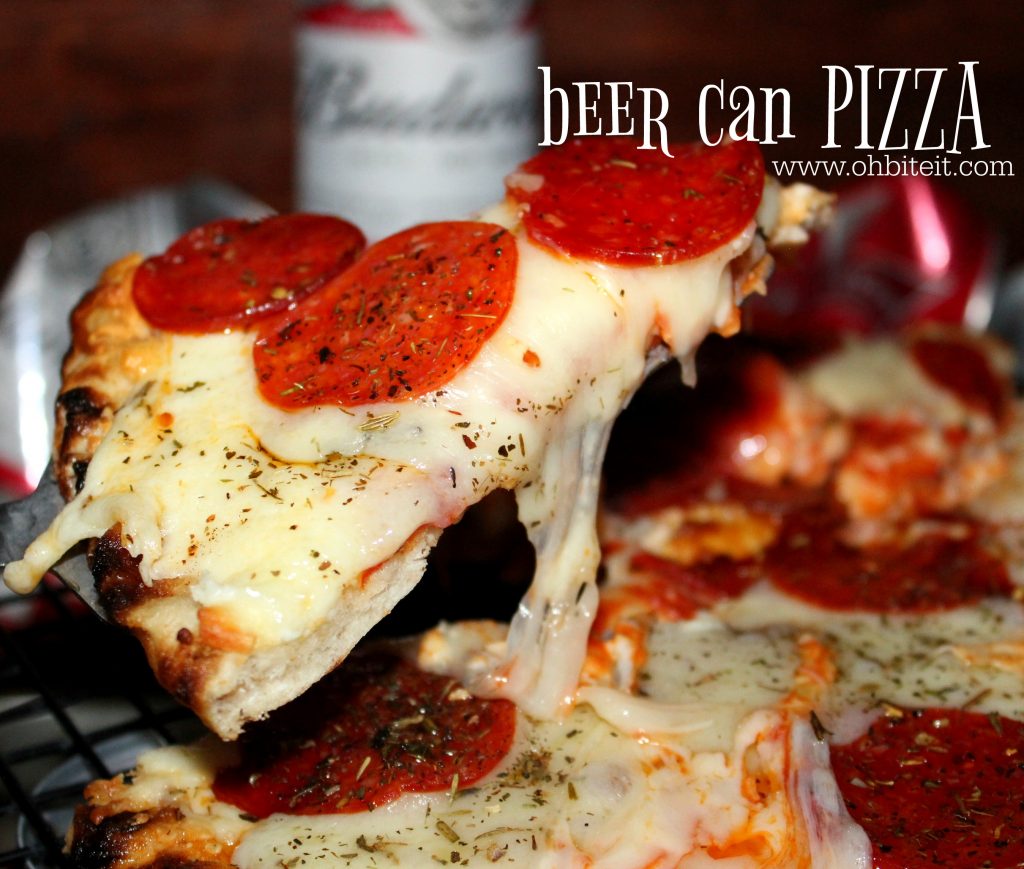BEER CAN PIZZA! Oh Bite It