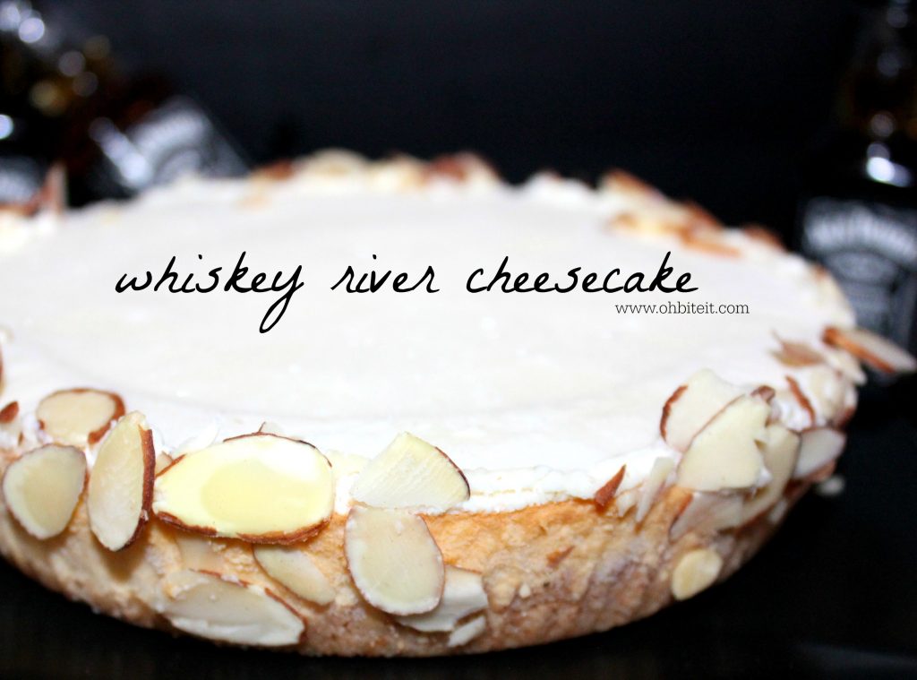 Whiskey River Cheesecake! Oh Bite It