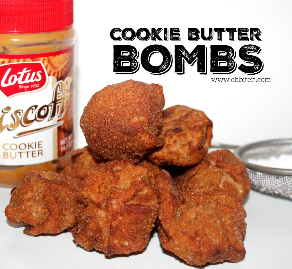 Cookie Butter BOMBS! Oh Bite It