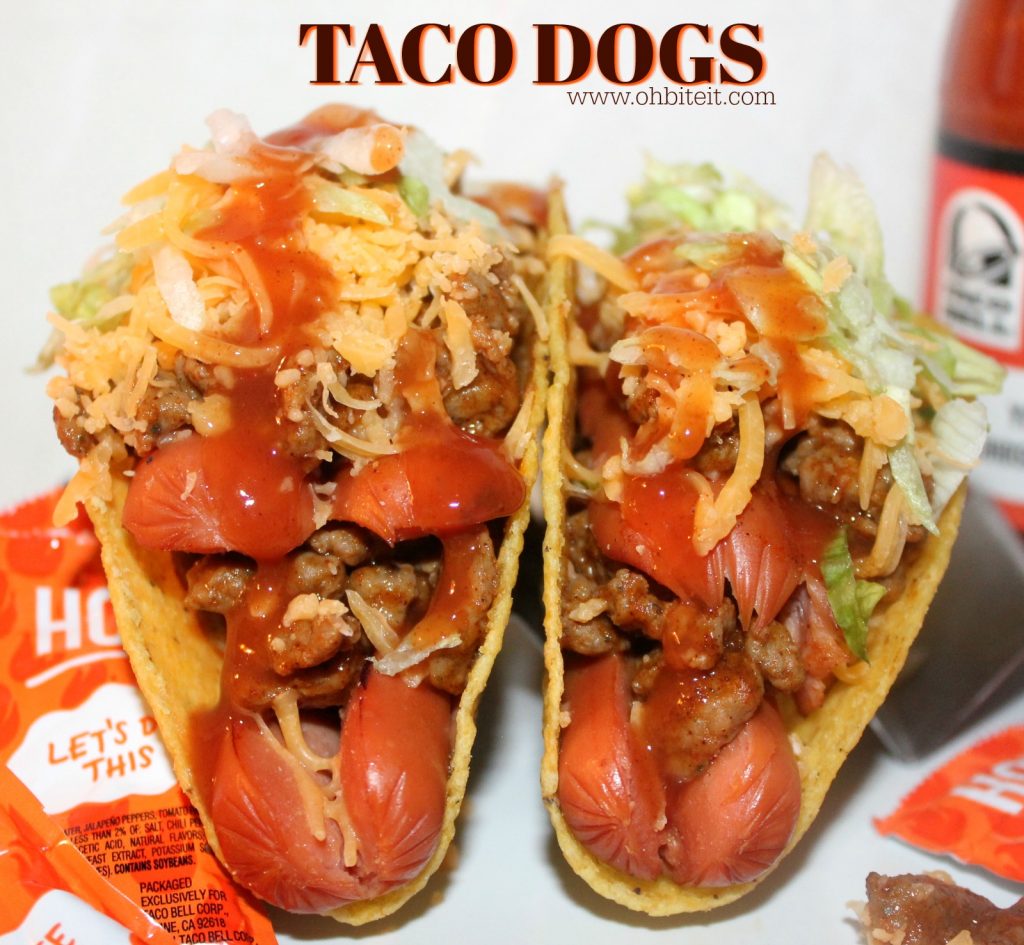 Taco Dogs! Oh Bite It
