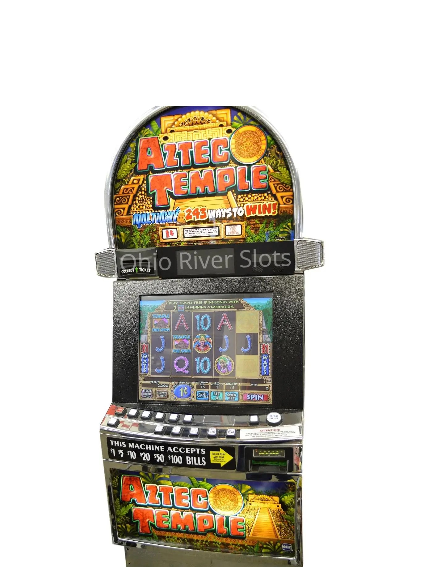 Aztec Temple Slot Machine