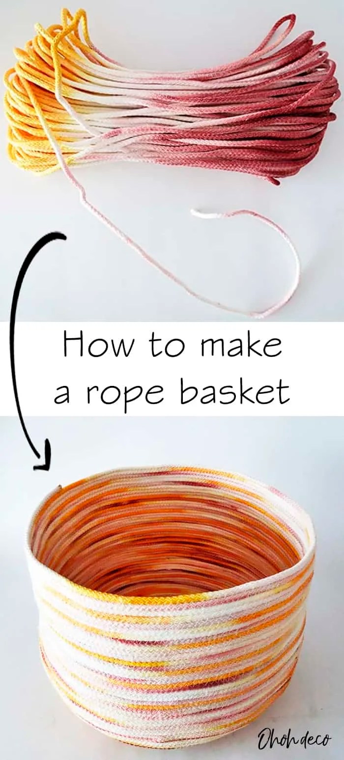 How to make a Rope Basket