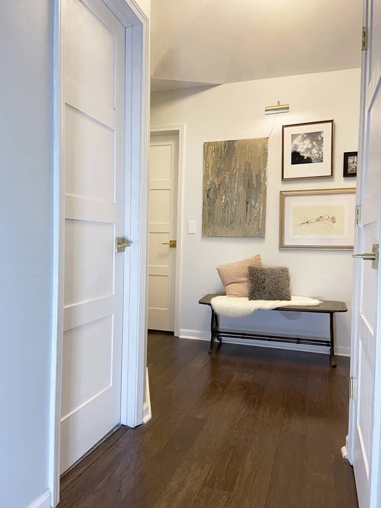 How To Make White Interior Doors Look Like Wood