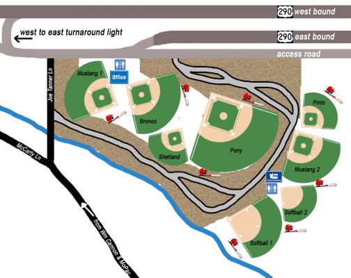 3 And 2 Baseball Field Map Field Map -