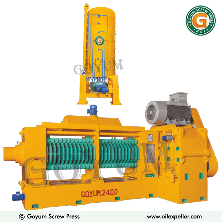 Large Capacity Oil Processing Machine Oil Expeller
