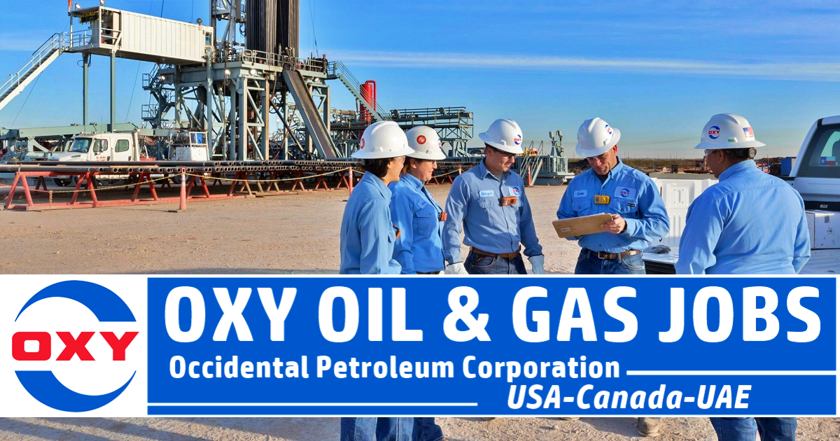 OXY Jobs 2024 Occidental Petroleum Corporation Careers USAlgeria