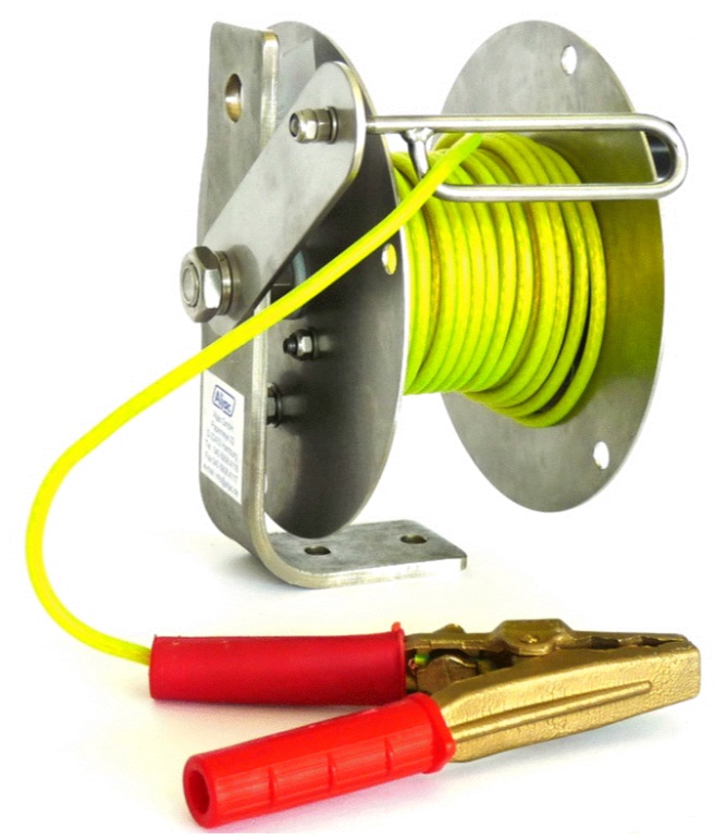 Static Grounding Reel, Stainless Steel, ATEX Approved to