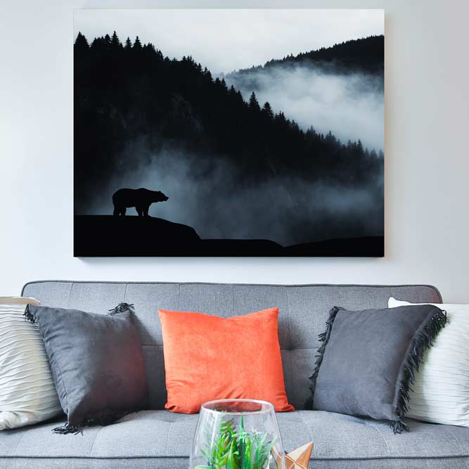 Canvas Prints Upoad Order Receive  to Print Store Canada