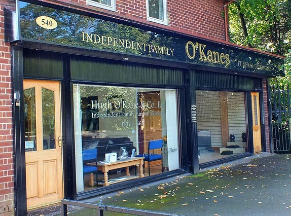 O'Kanes Funeral Directors Falls Road
