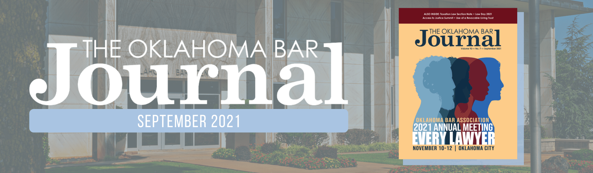 September 2021 Oklahoma Bar Association