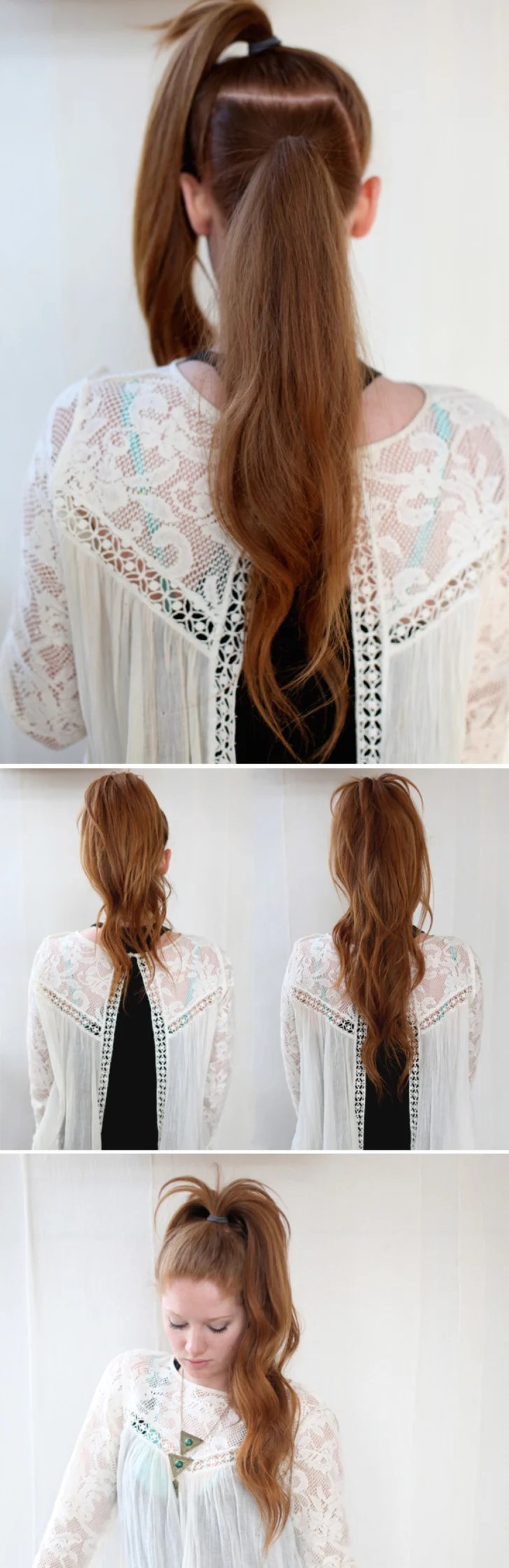 10 peinados fáciles y rápidos para chicas de cabello largo