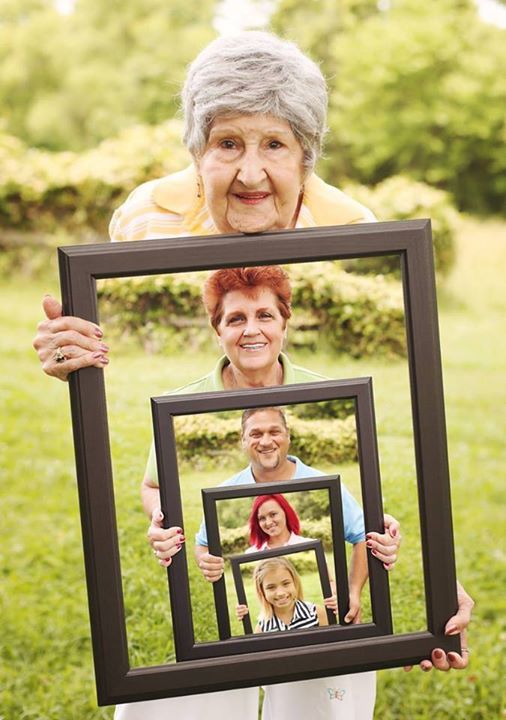 25 imágenes de familias con varias generaciones unidas