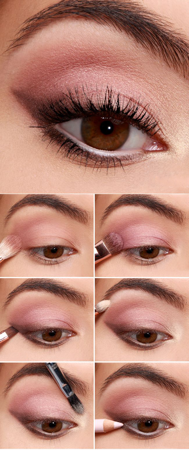 10 tutoriales para maquillar tus ojos color rosa 10 tutoriales para maquillar tus ojos color rosa