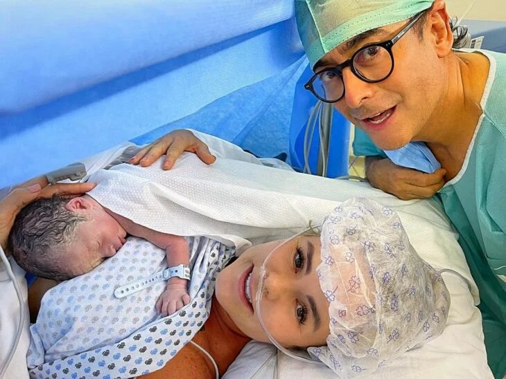 Adal Ramones a father for the fourth time at the age of 61
