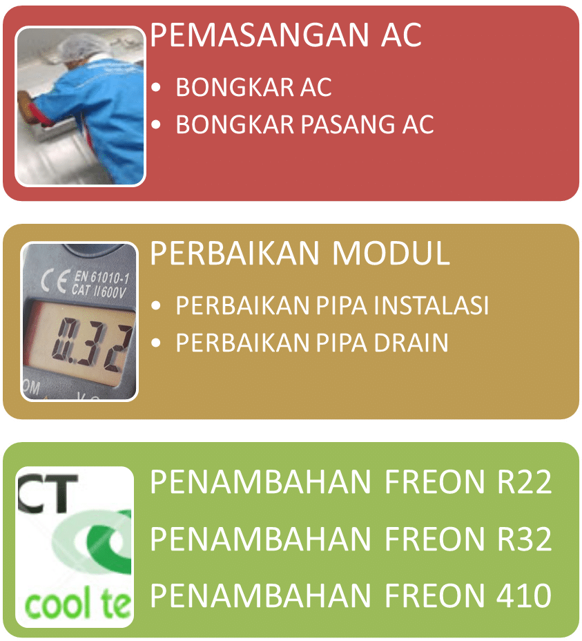 Jasa Service AC / Pasang AC Di Jakarta Barat OKE COOL TEKNIK