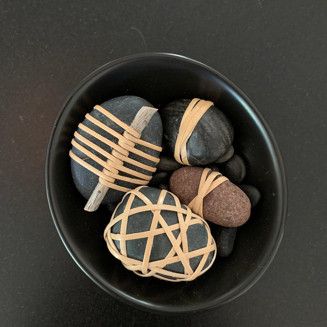 Wrapped Rockz Mini Bowl Set The O'Keeffe Museum