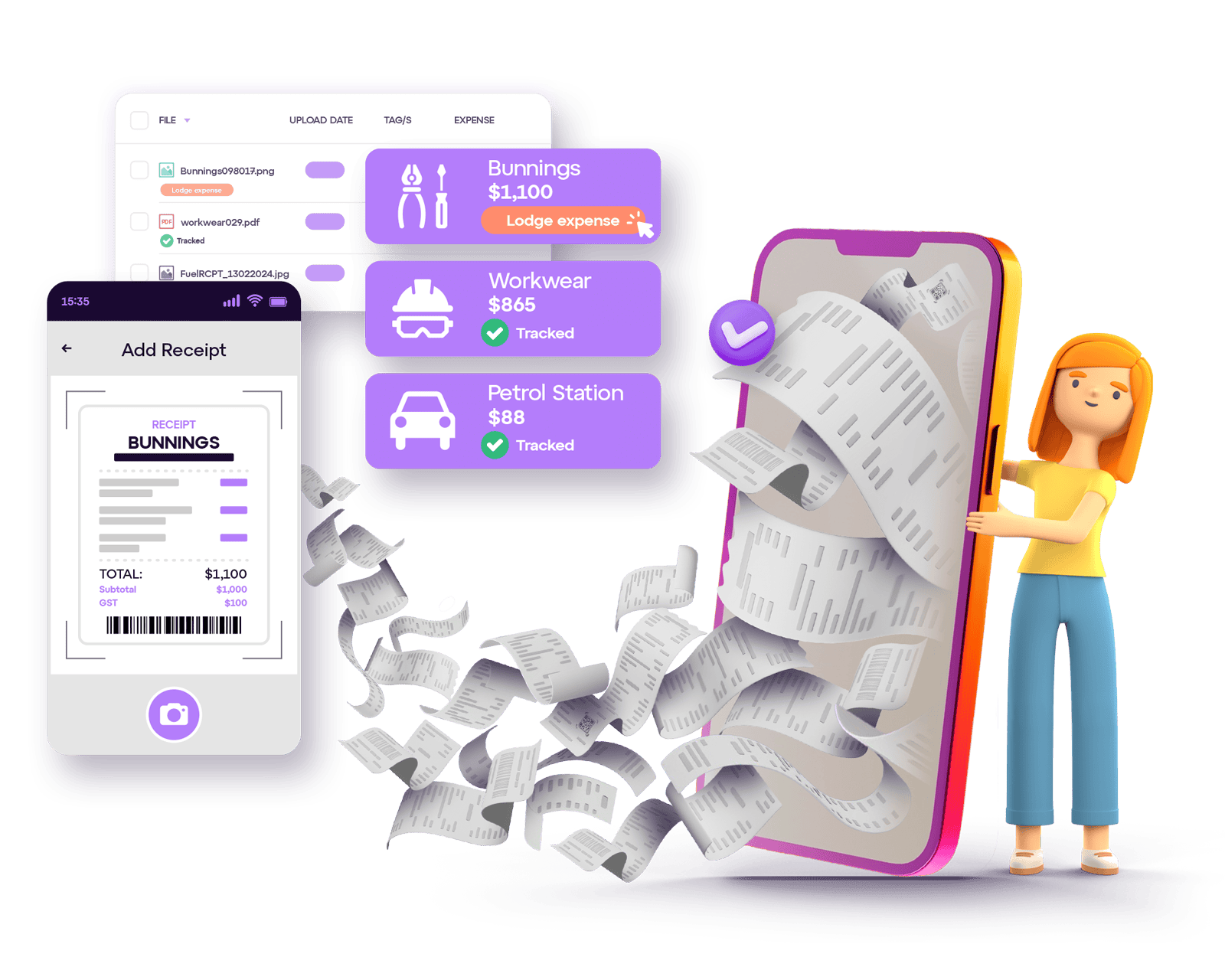 Effortless expense tracking software for your business okke