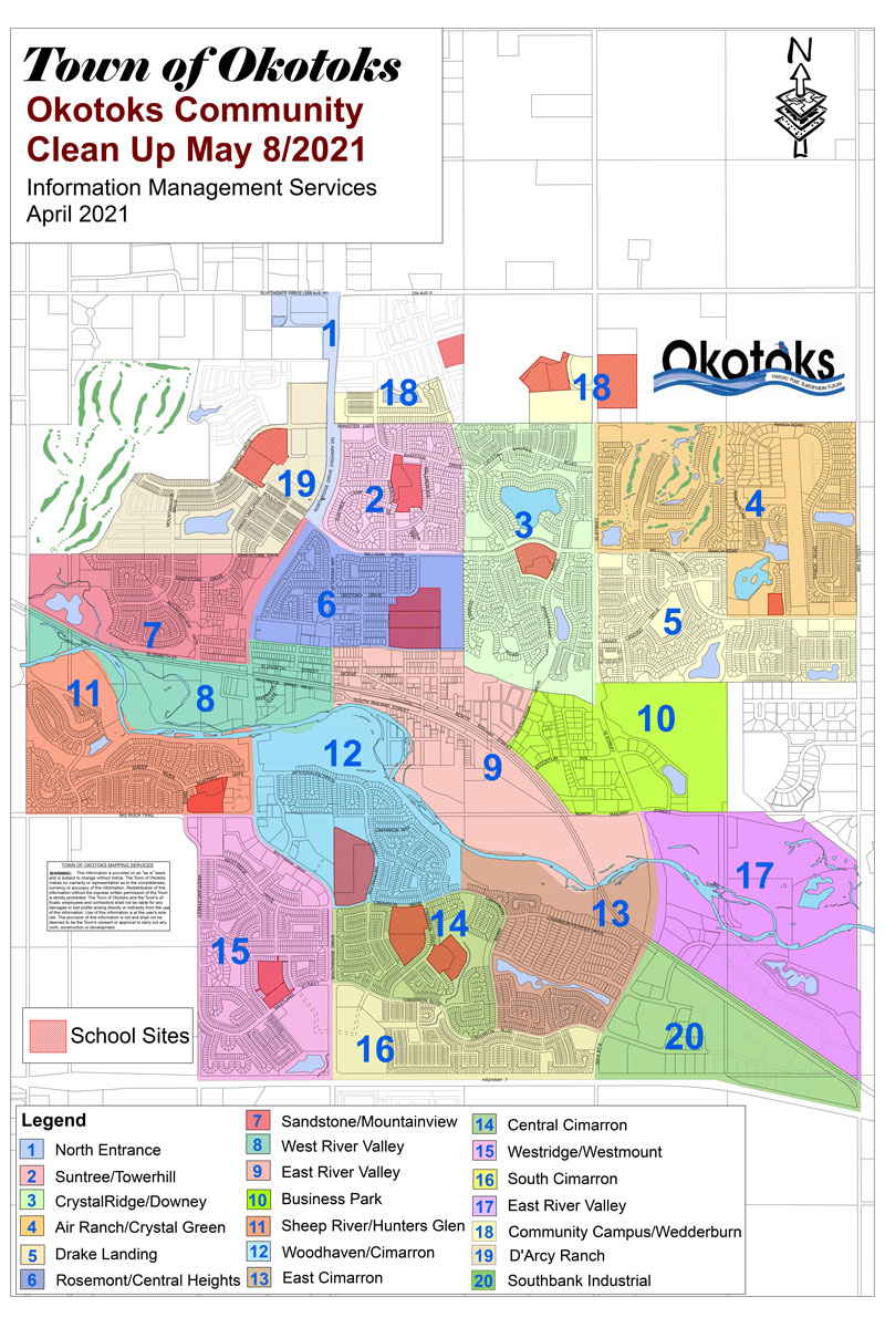Okotoks Community Cleanup The Town of Okotoks