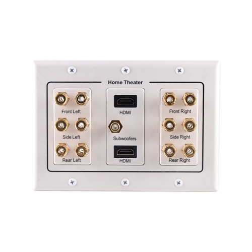 Audio Video Wall Plate OLUS3002 OlaneElectronics