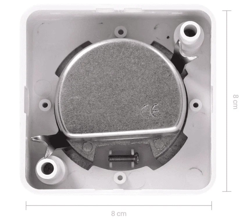 Coaxial Aerial Wall Socket Satellite, TV, Radio Antenna Box Triple