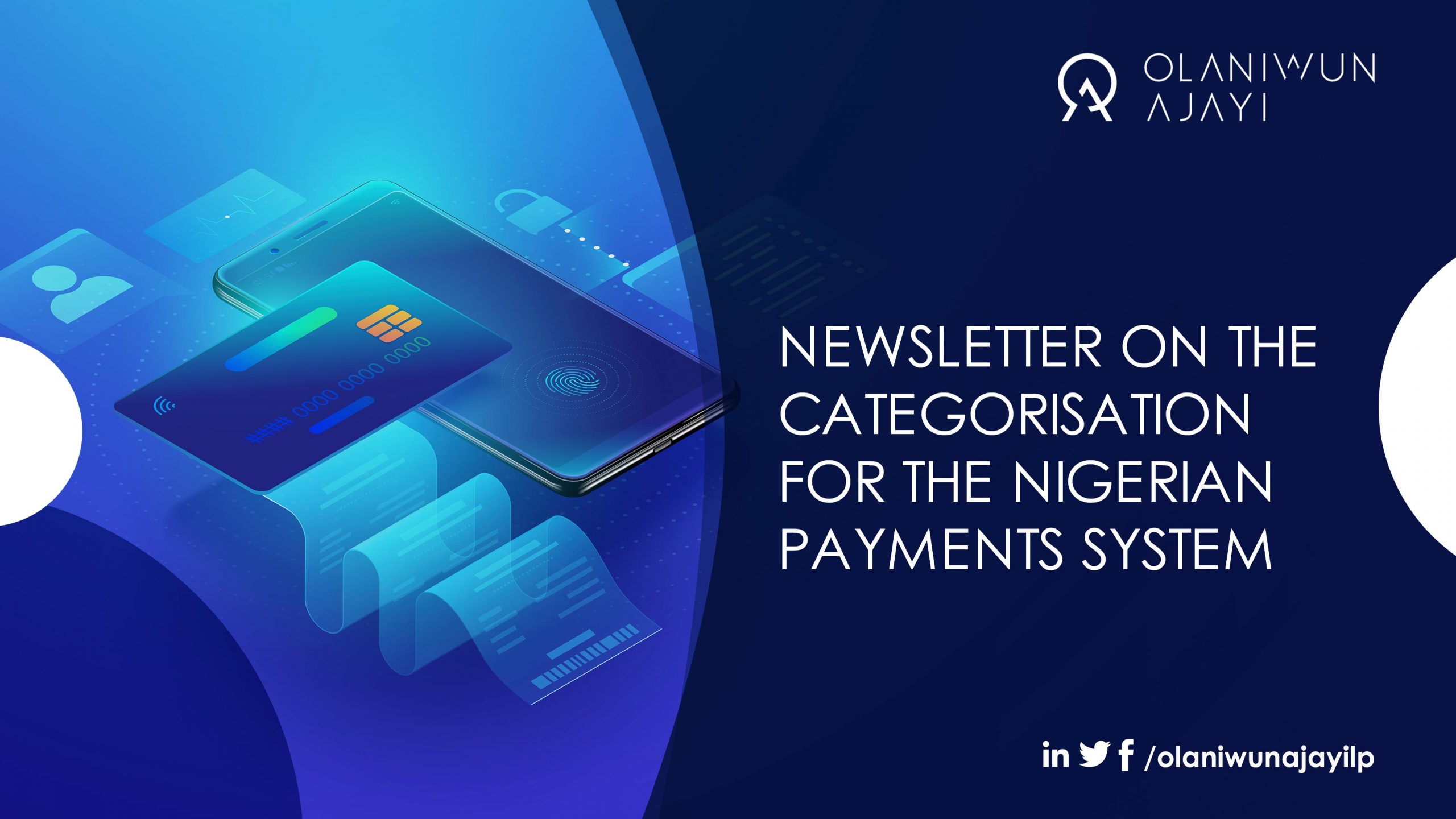 Newsletter on the Categorisation for the Nigerian Payments System The