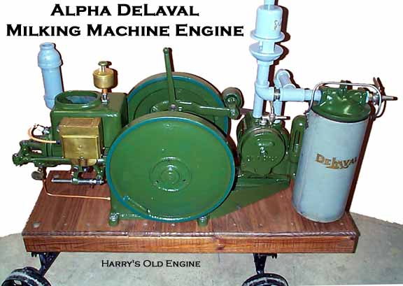 De Laval Separator Company - Alpha Milking Machine Engine by Lauson
