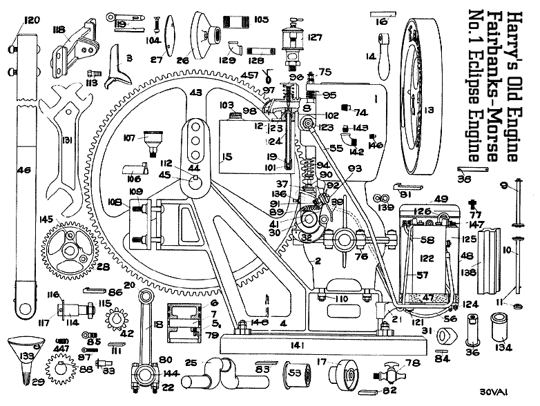 Fairbanks Morse Eclipse Pump Jack Engine