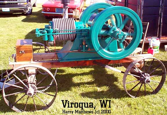 Harry's Old Engine at Coulee Antique Engine Club