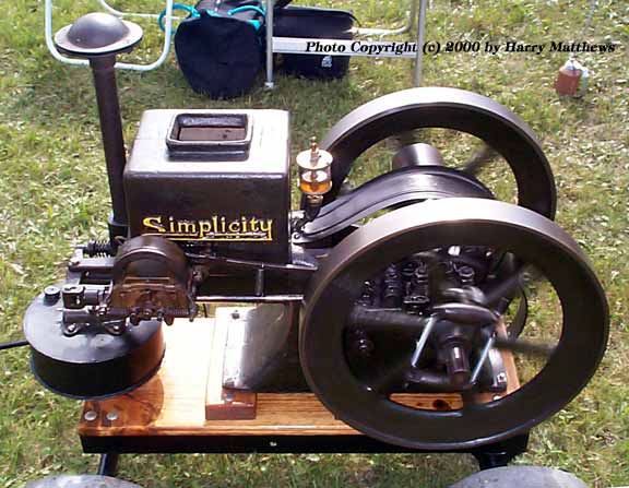 Harry's Old Engine at Lake Lillian Minnesota