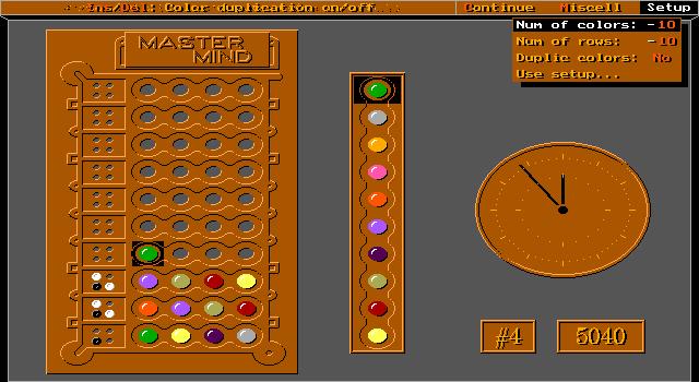 MasterMind Download (1989 Puzzle Game)