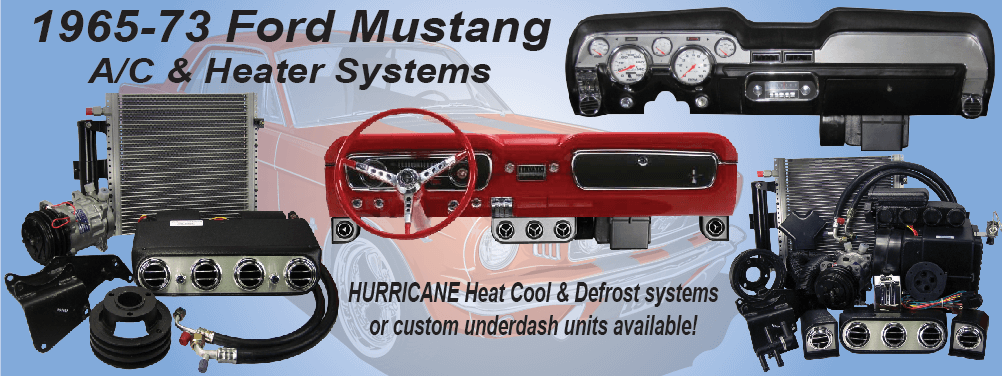 Custom Aftermarket A/C Systems & Replacement Parts for Hot Rod, Classic