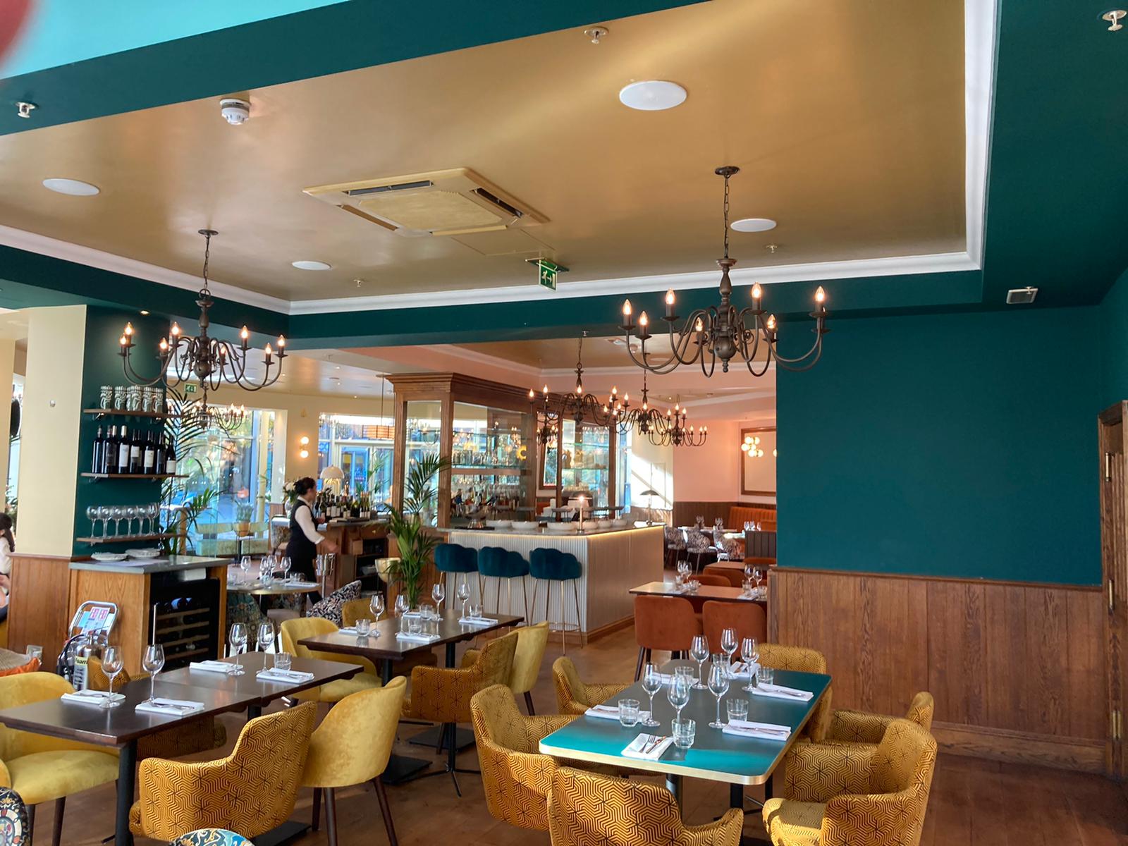 Island House in Woking has New Sound Installation Old Barn Audio