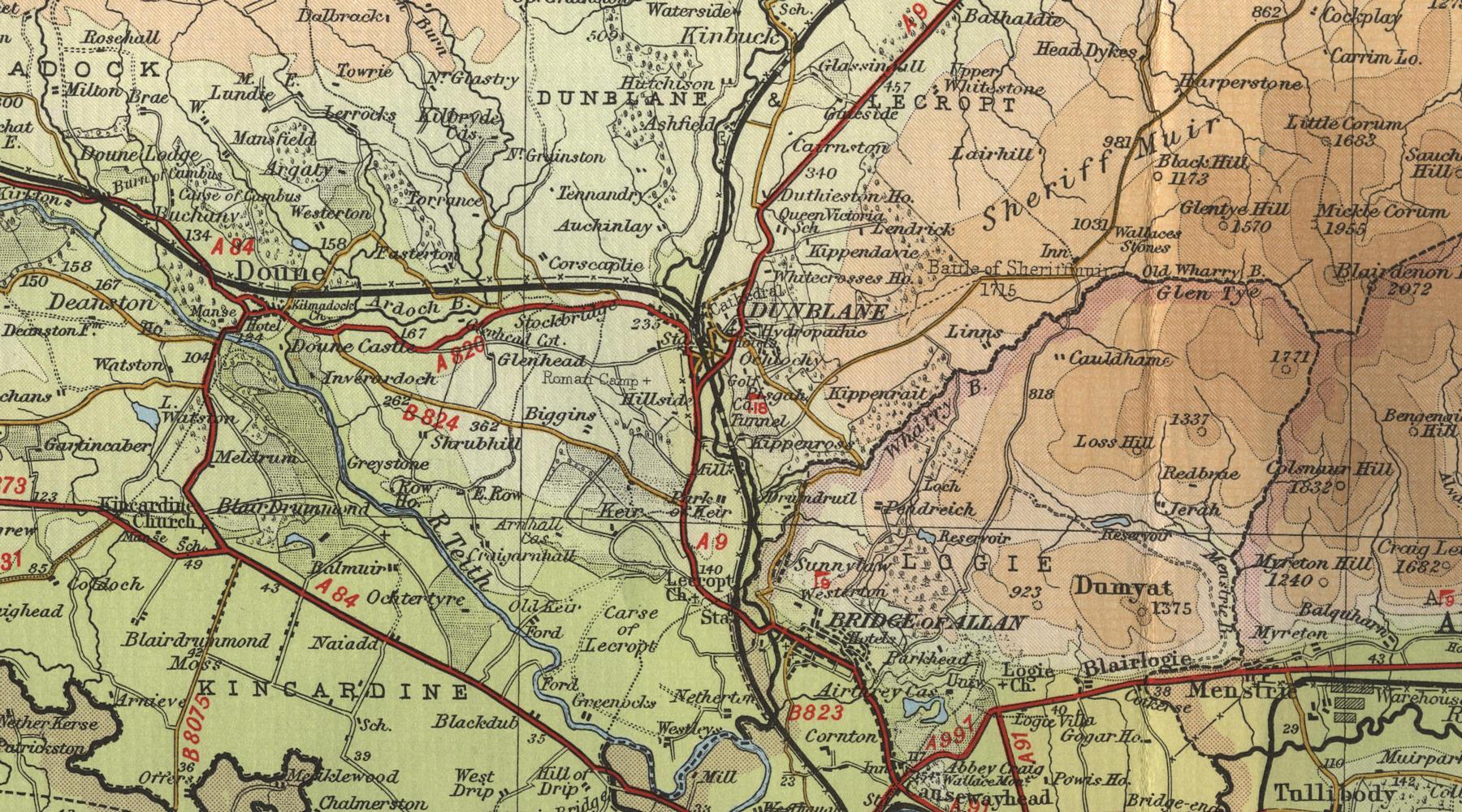 Dunblane Map