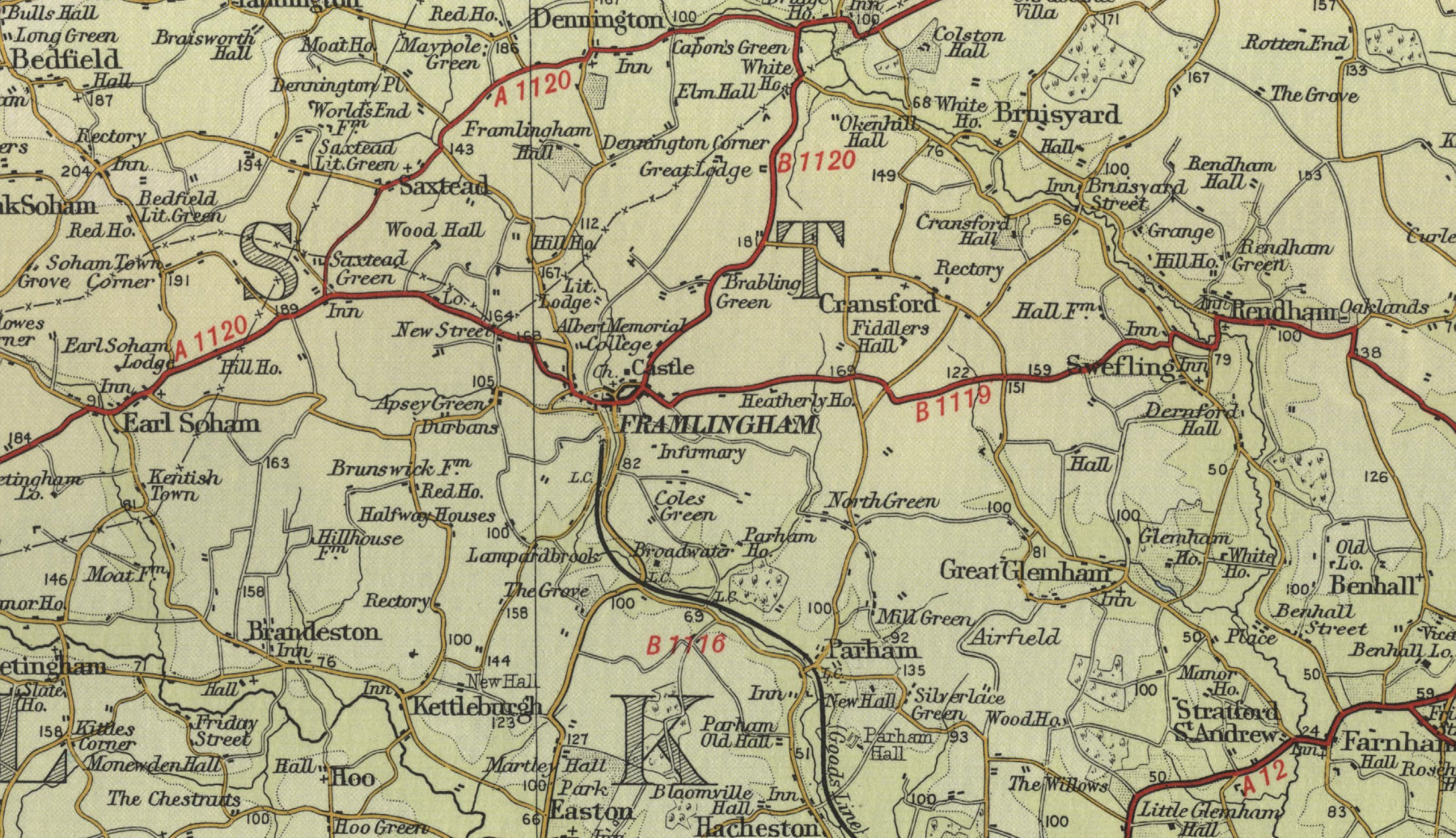 Framlingham Map