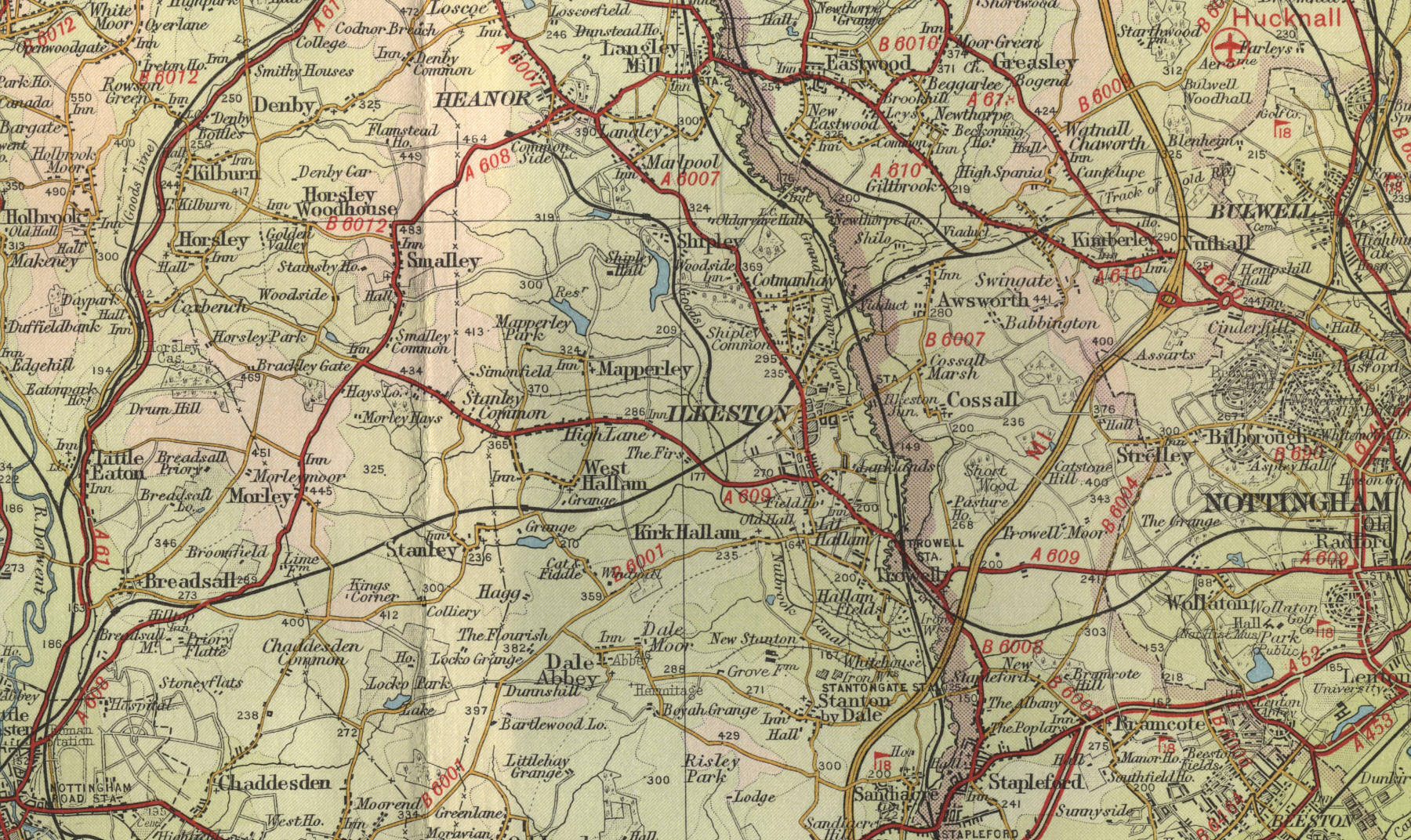 Ilkeston Map