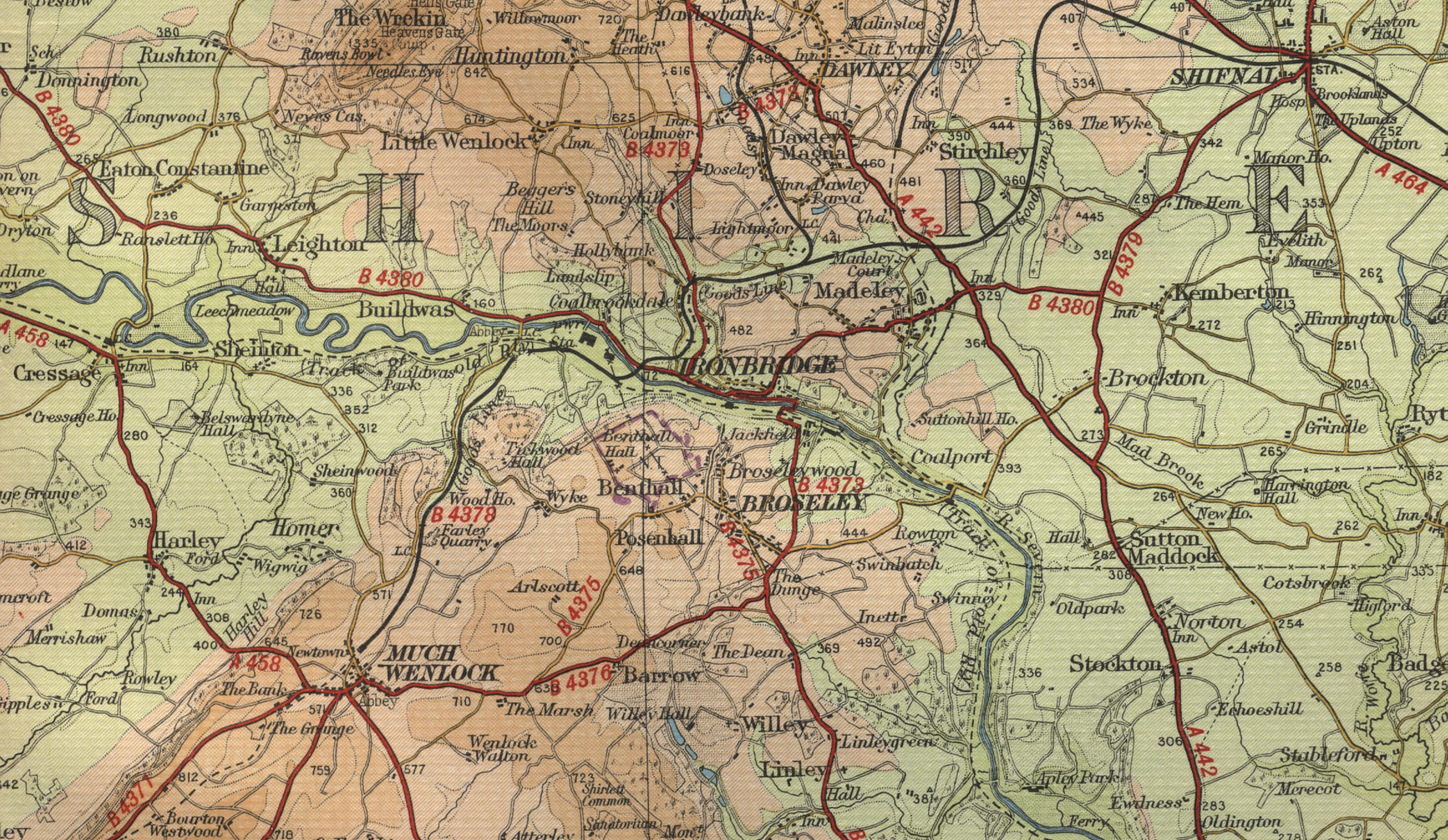 Ironbridge Map