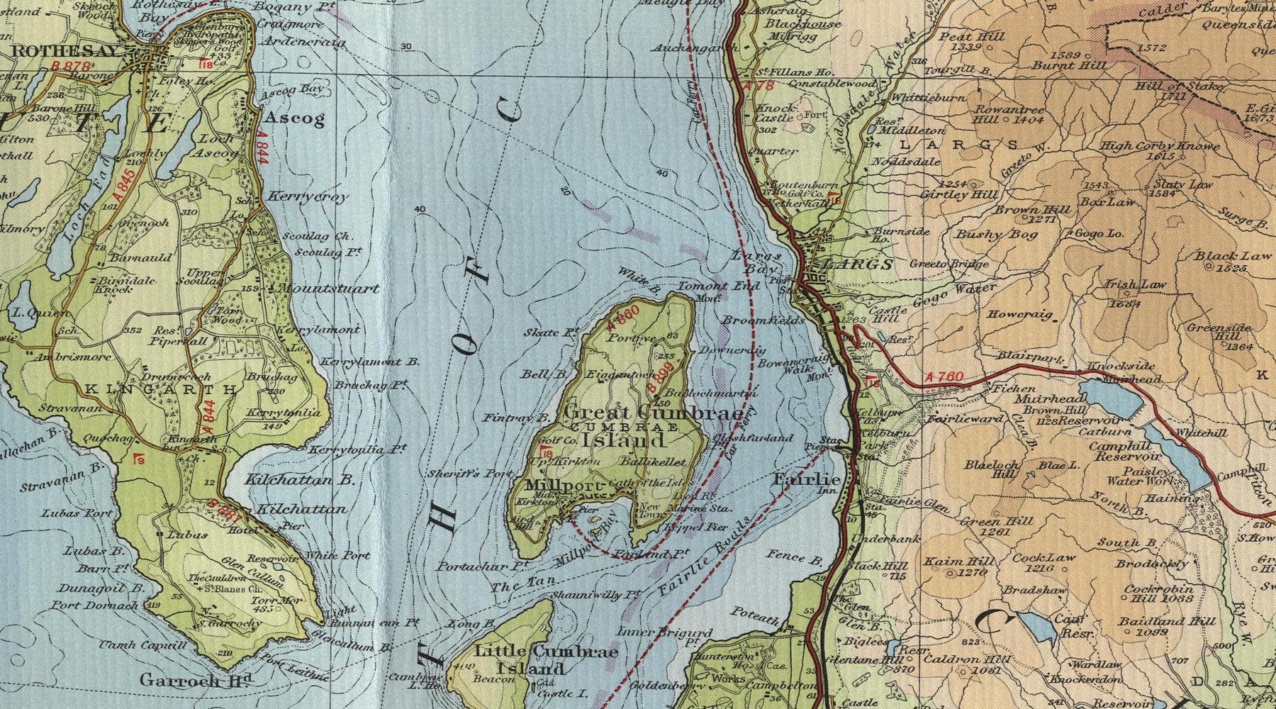 Largs Map